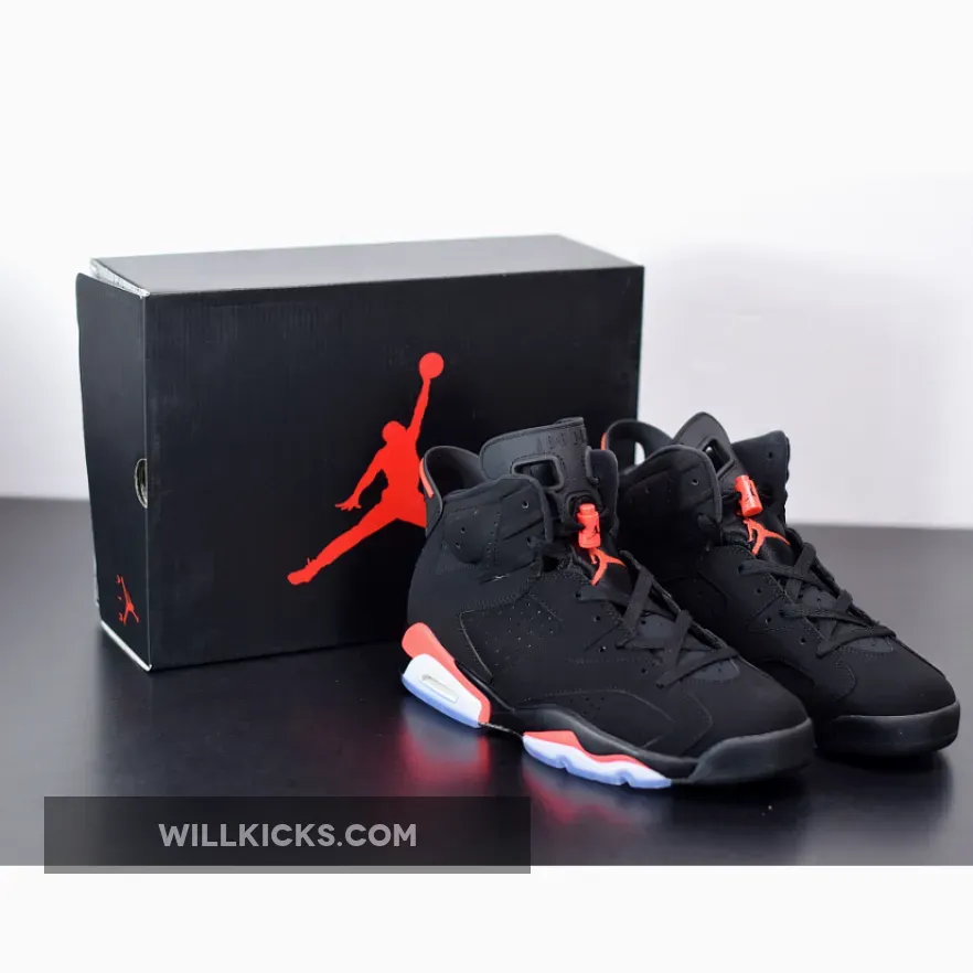 Air Jordan 6 "Black Infrared" 384664-060