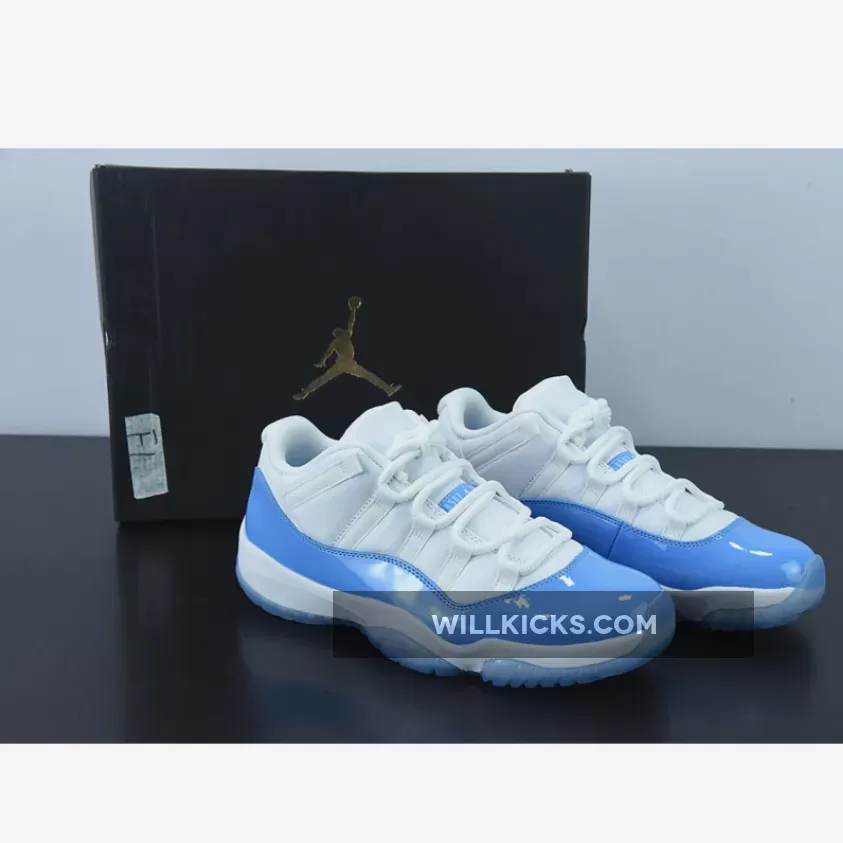 Air Jordan 11 Low 'Columbia Blue' White/University Blue 528895-106 - 11 low columbia