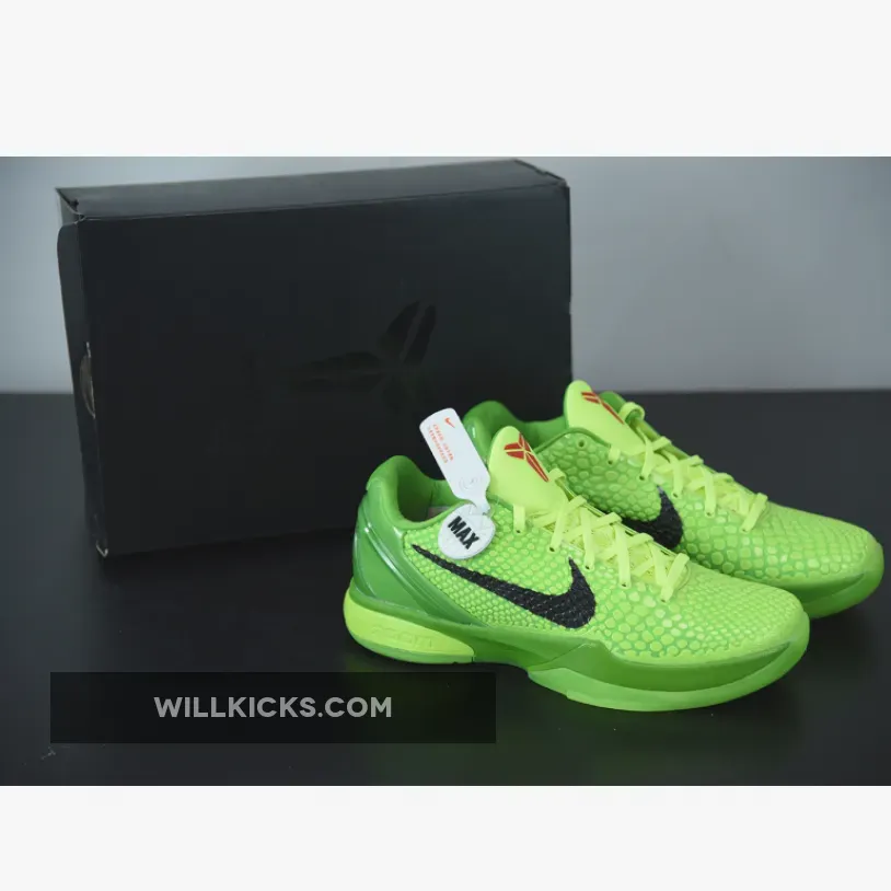Nike Kobe 6 Protro "Grinch" Green Apple/Volt | 2020 GRINCH CW2190-300