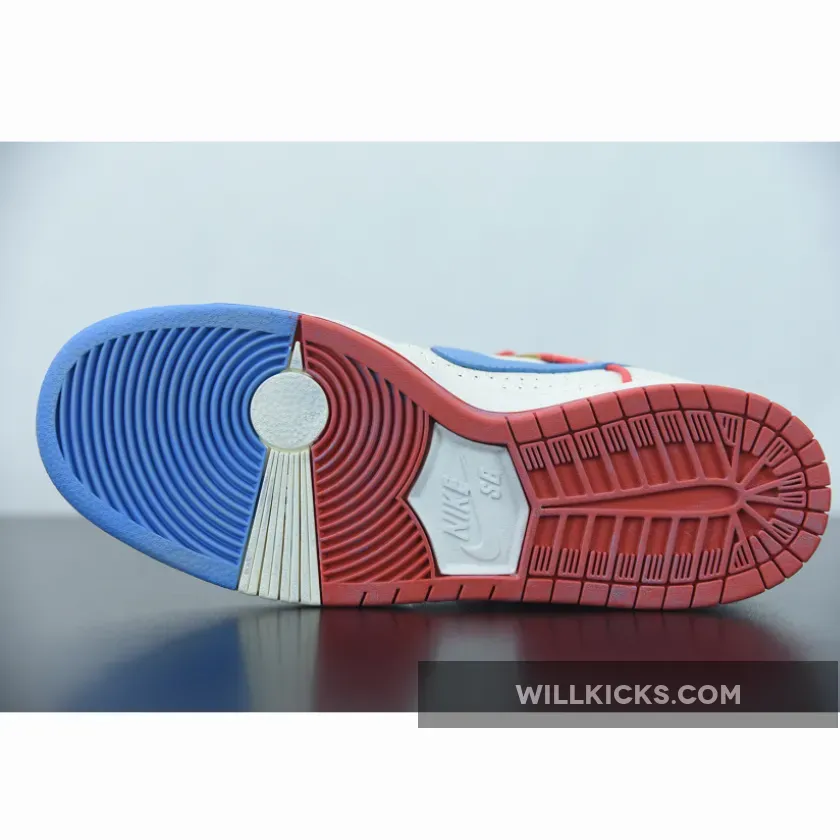 Ishod Wair x Magnus Walker x Nike SB Dunk High White Blue Red #magnus walker dunks