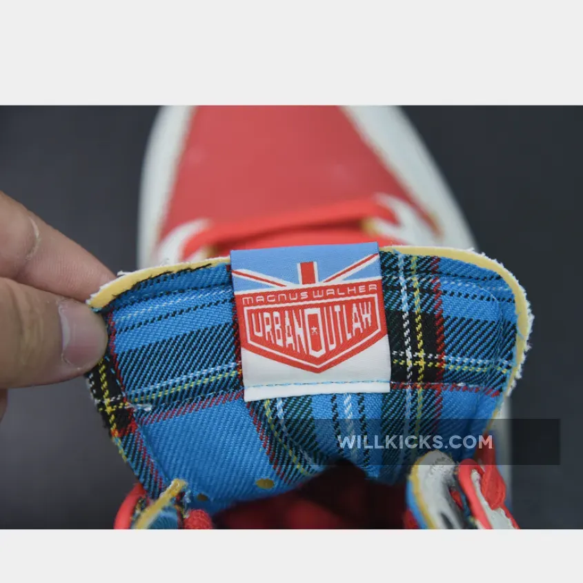 Ishod Wair x Magnus Walker x Nike SB Dunk High White Blue Red #magnus walker dunks