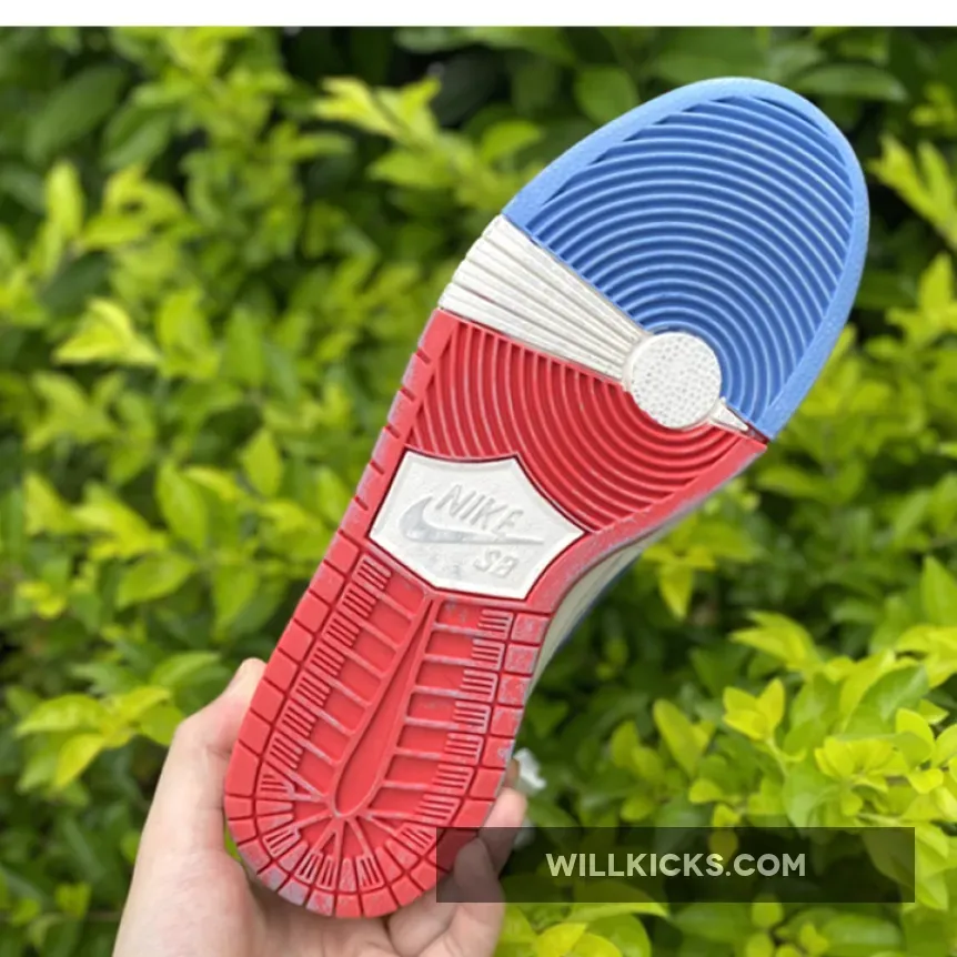 Ishod Wair x Magnus Walker x Nike SB Dunk High White Blue Red #magnus walker dunks