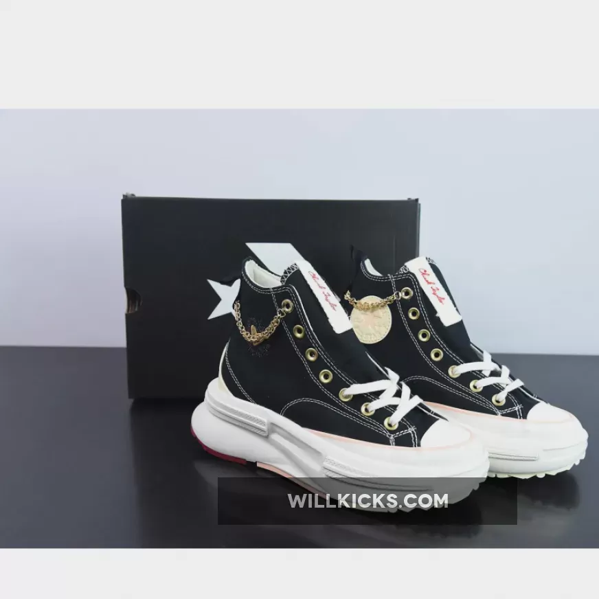 Converse Run Star Legacy CX Platform High ‘Valentine’s Day 2023’ Black Gold