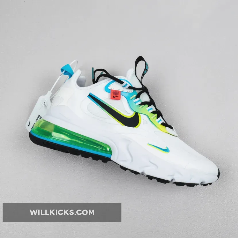 Nike Wmns Air Max 270 Triple White / Nike Air Max 270 React 'Worldwide' White CK6457-100