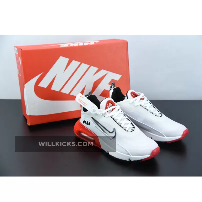 Nike Air Max 2090 White/Black-University Red DC9180-106 New Releases