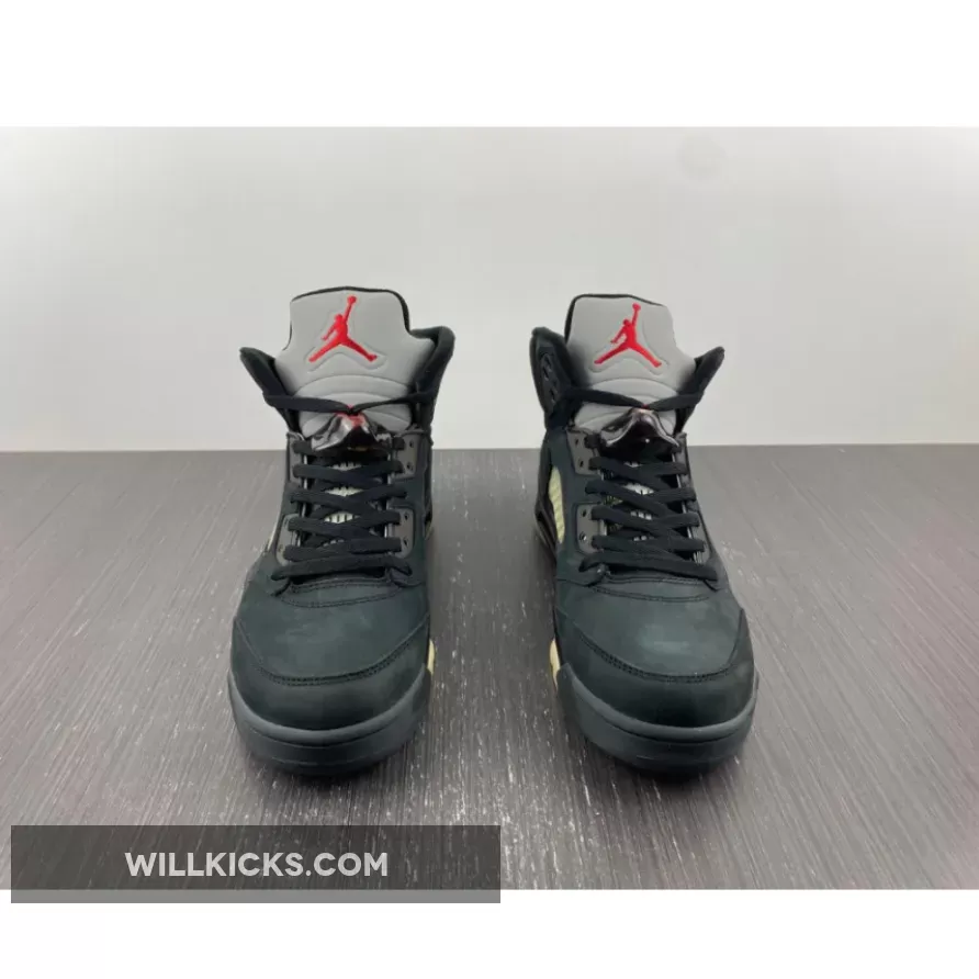 Air Jordan 5 Gore-Tex Off-Noir/Fire Red-Black-Muslin DR0092-001, jordan 5 muslin