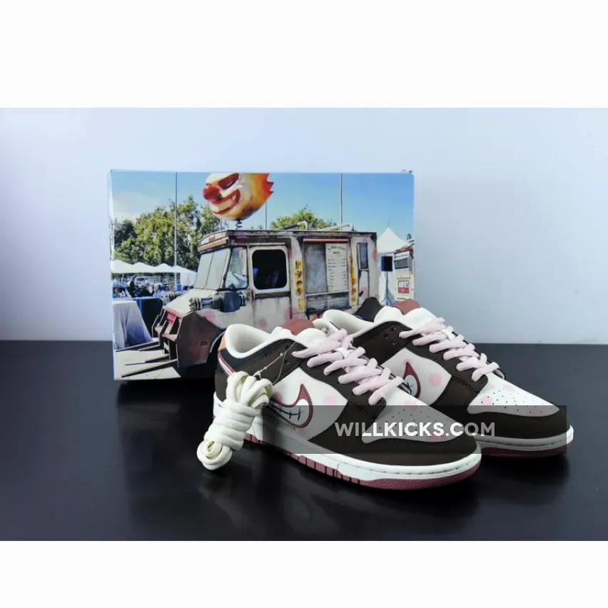 Nike Dunk Low Mocha White Pink / white and pink dunk low