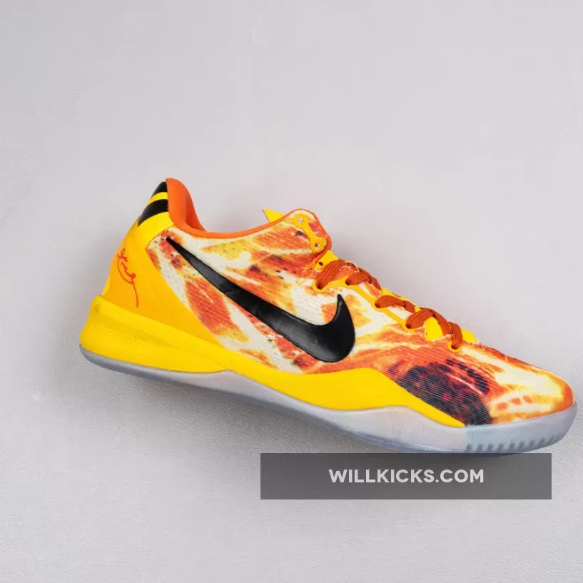 Nike Kobe 8 'Shanghai Fireworks' Laser Orange 555035-800 / kobe 8 orange