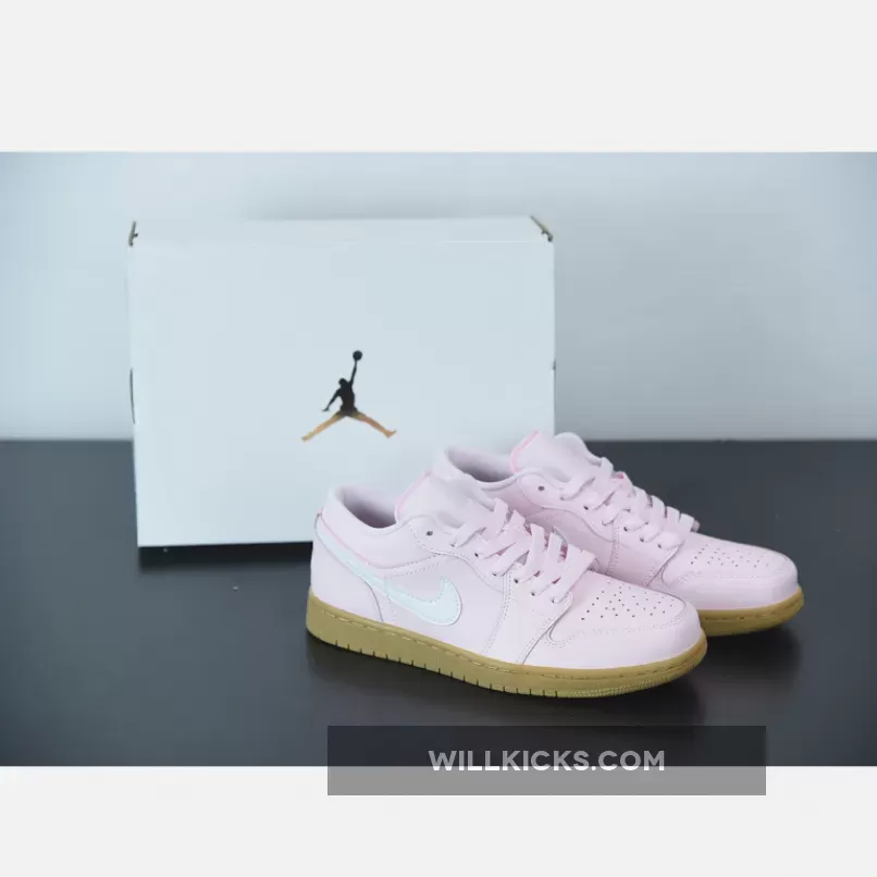 Air Jordan 1 Low Arctic Pink Gum DC0774-601, pink jordans size 7