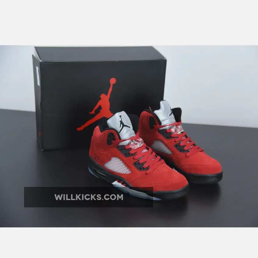 Air Jordan 5 'Raging Bull' Varsity Red/Black-White DD0587-600 / aj5 raging bull