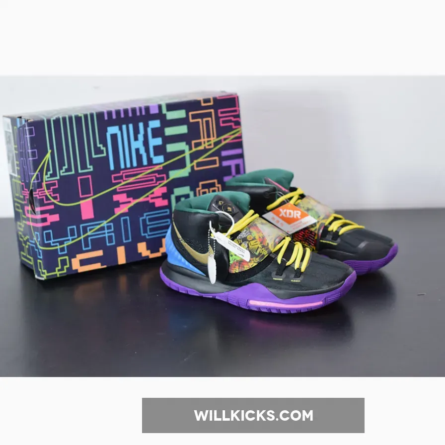 Nike Kyrie 6 "CNY" Black/Multi-Color , Kyrie Chinese New Year Shoes CD5029-001