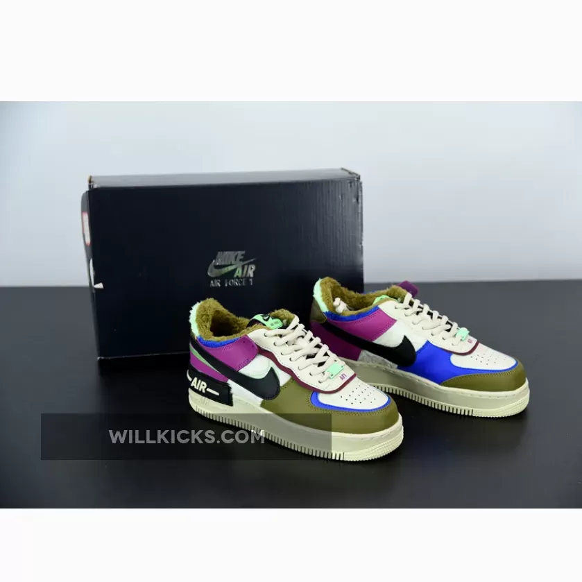Nike Air Force 1 Shadow Cactus Flower Olive Flak / air force 1 shadow se cactus flower