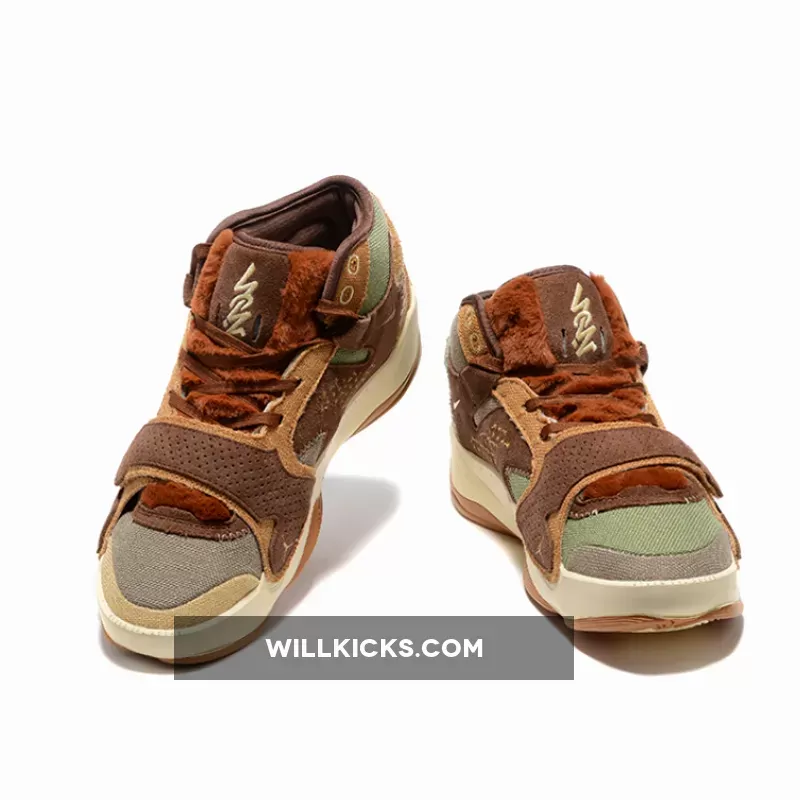 Jordan Zion 2 Voodoo Flax/Muslin/Sesame-Fauna Brown DV3462-212 For Sale