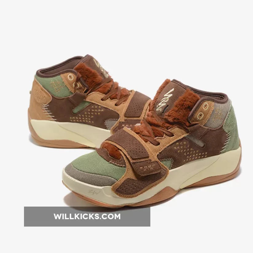 Jordan Zion 2 Voodoo Flax/Muslin/Sesame-Fauna Brown DV3462-212 For Sale