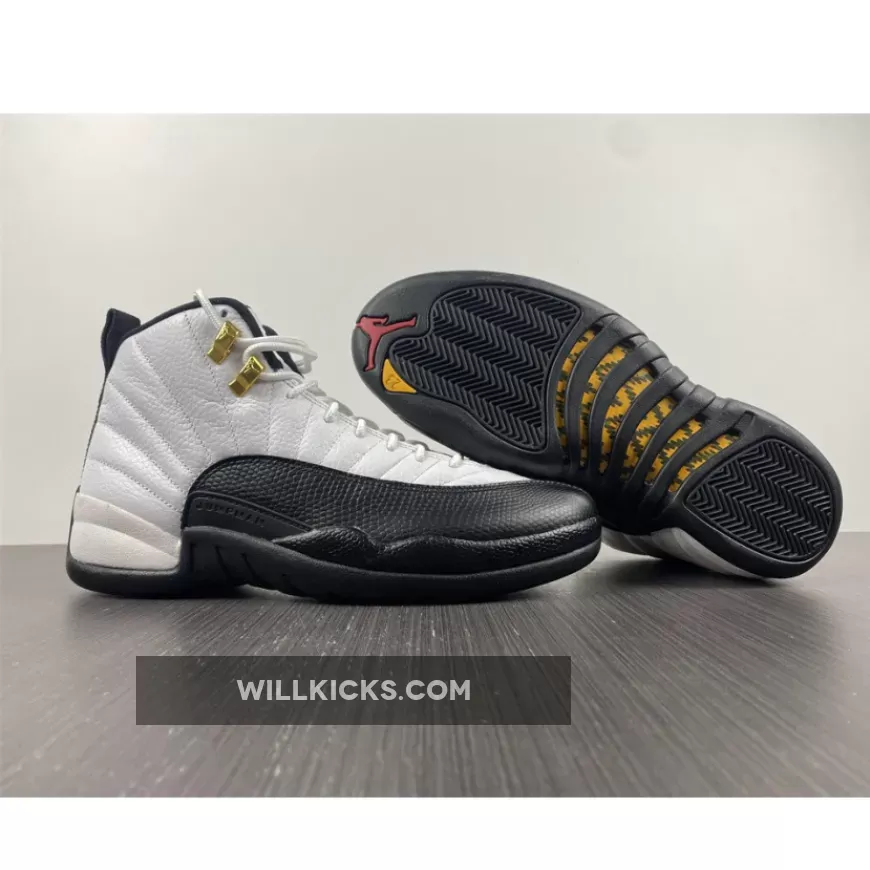 Air Jordan 12 'Taxi' White/Black-Taxi-Varsity Red 130690-125 Restock