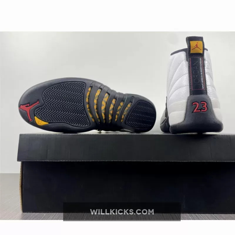 Air Jordan 12 'Taxi' White/Black-Taxi-Varsity Red 130690-125 Restock