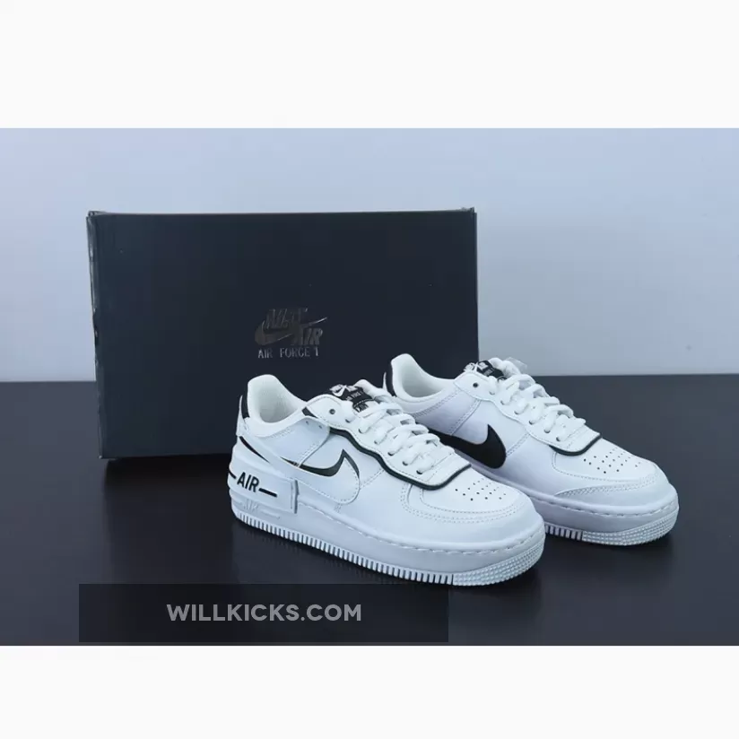 Nike Air Force 1 Shadow Black For Womens CI0919-001 - nike air force ci0919
