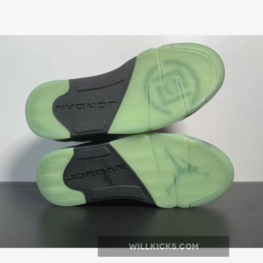 Clot x Air Jordan 5 Low Black Red Volt DM4640-036 / clot x jordan 5
