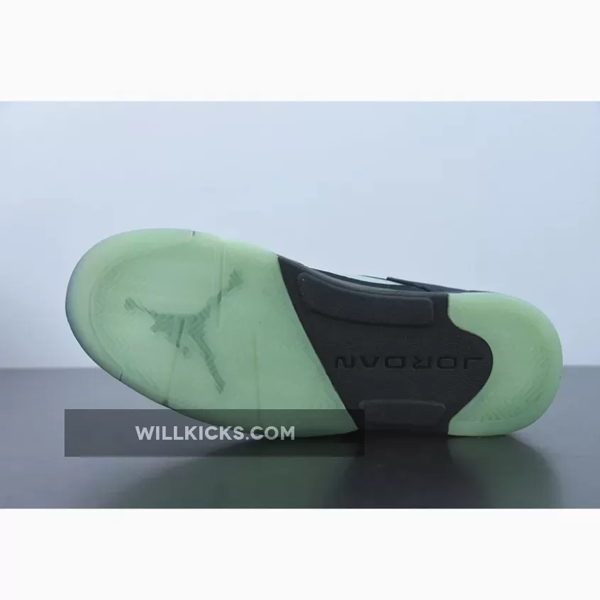 Clot x Air Jordan 5 Low Black Red Volt DM4640-036 / clot x jordan 5