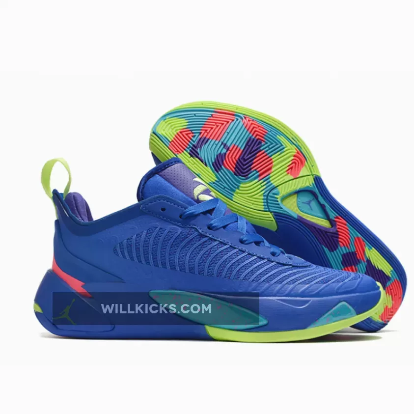 Jordan Luka 1 Racer Blue/Ghost Green-Racer Pink #jordan luka 1 blue