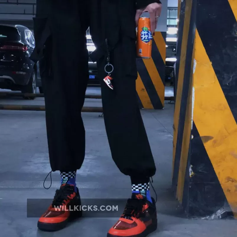 Nike Air Force 1 Low 'Shibuya Halloween' Black Orange - Halloween Nike Air Force 1 CT1251-006