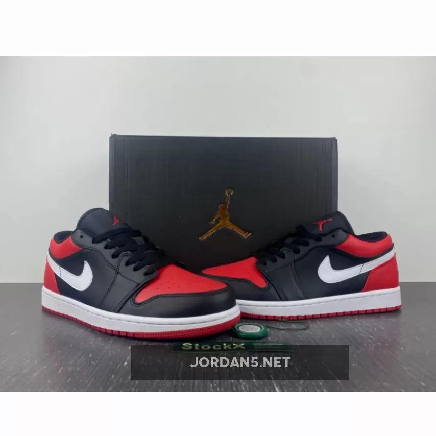Air Jordan 1 Low 'Alternate Bred Toe' 553558-066 Online