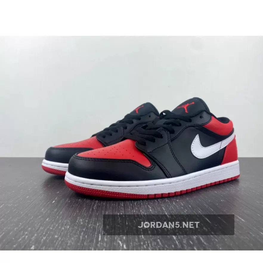 Air Jordan 1 Low 'Alternate Bred Toe' 553558-066 Online