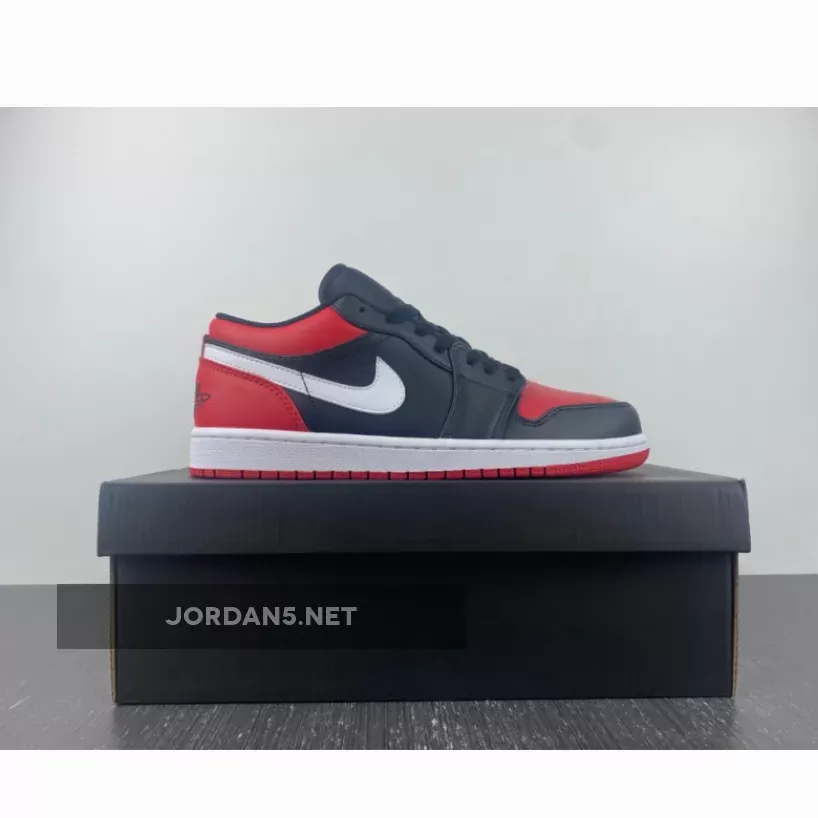 Air Jordan 1 Low 'Alternate Bred Toe' 553558-066 Online
