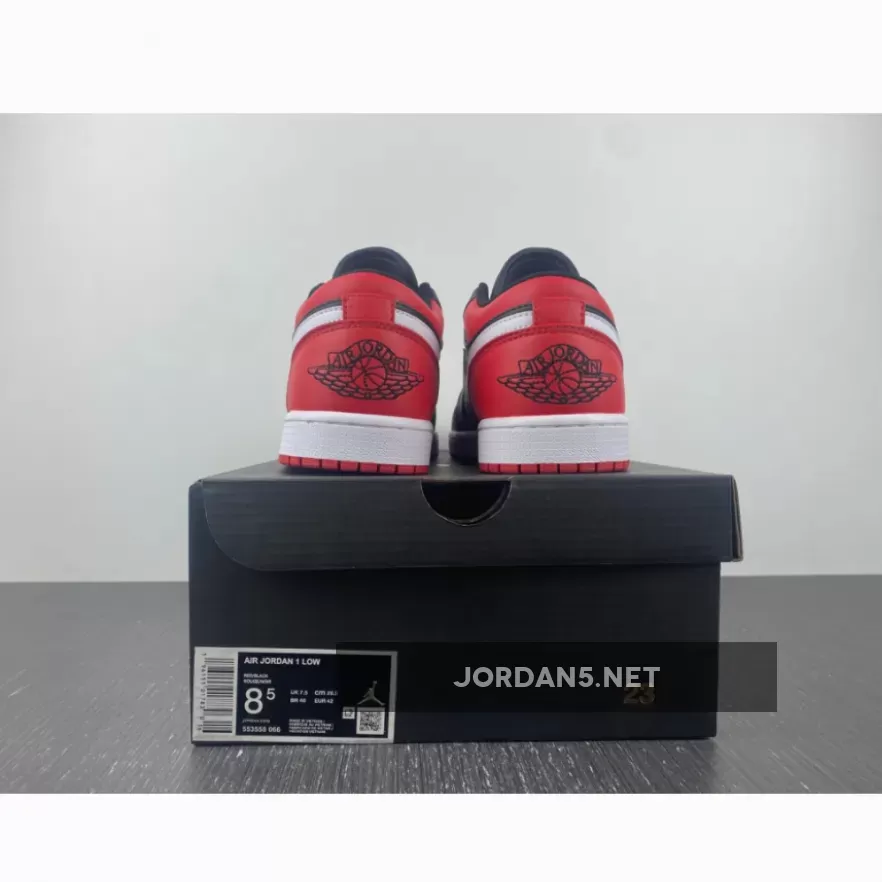 Air Jordan 1 Low 'Alternate Bred Toe' 553558-066 Online