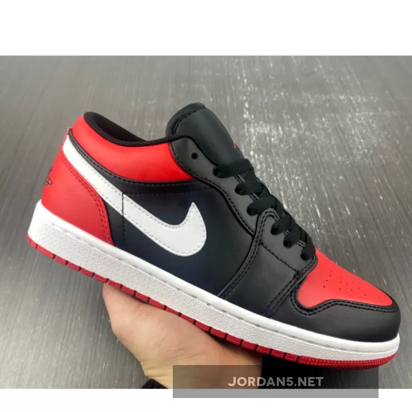 Air Jordan 1 Low 'Alternate Bred Toe' 553558-066 Online