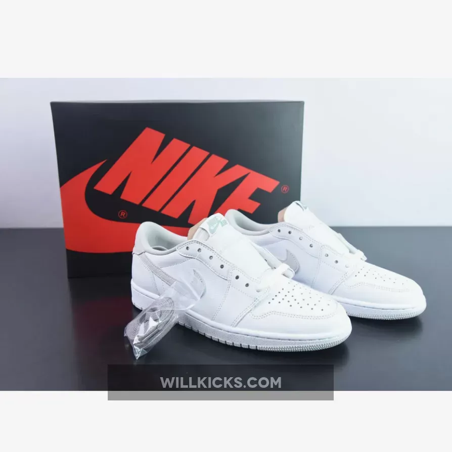Air Jordan 1 Low OG White/Neutral Grey-Particle Grey CZ0790-100 / jordan 1 low size 7