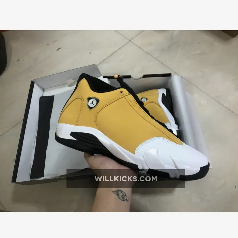 Air Jordan 14 'Ginger' Light Ginger/Black/White 487471-701, jordan 14 low light ginger