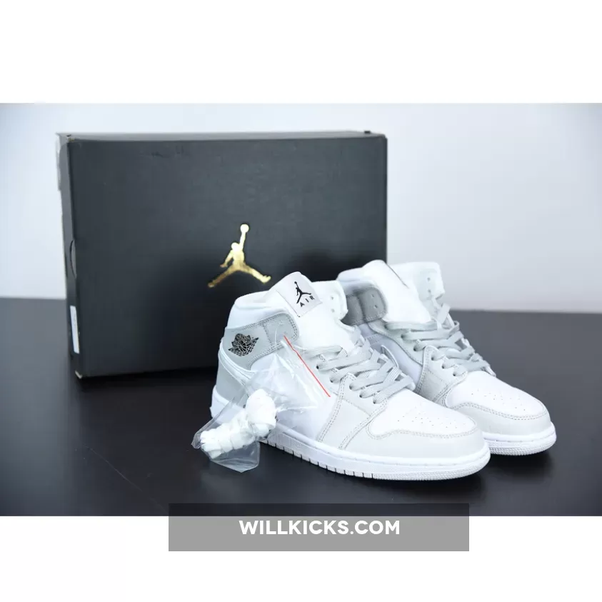 Air Jordan 1 Mid 'Grey Camo' DC9035-100 / jordan 1 mid white camo