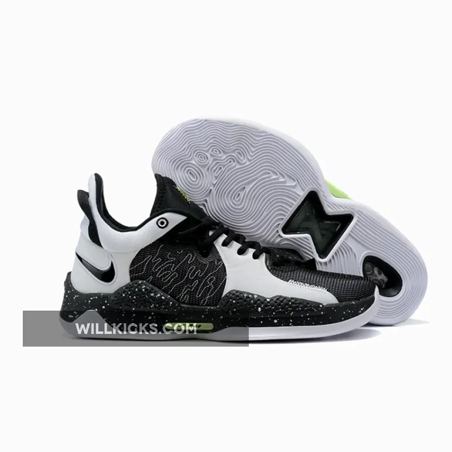 Pg 5 White And Black Nike PG 5 Black/White CW3143-003