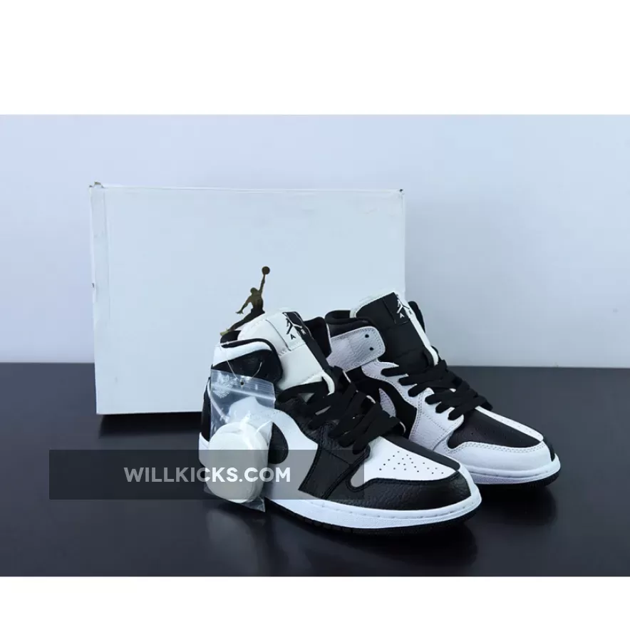 Air Jordan 1 Mid 'Split' White/Black DR0501-101 / split jordan 1 low