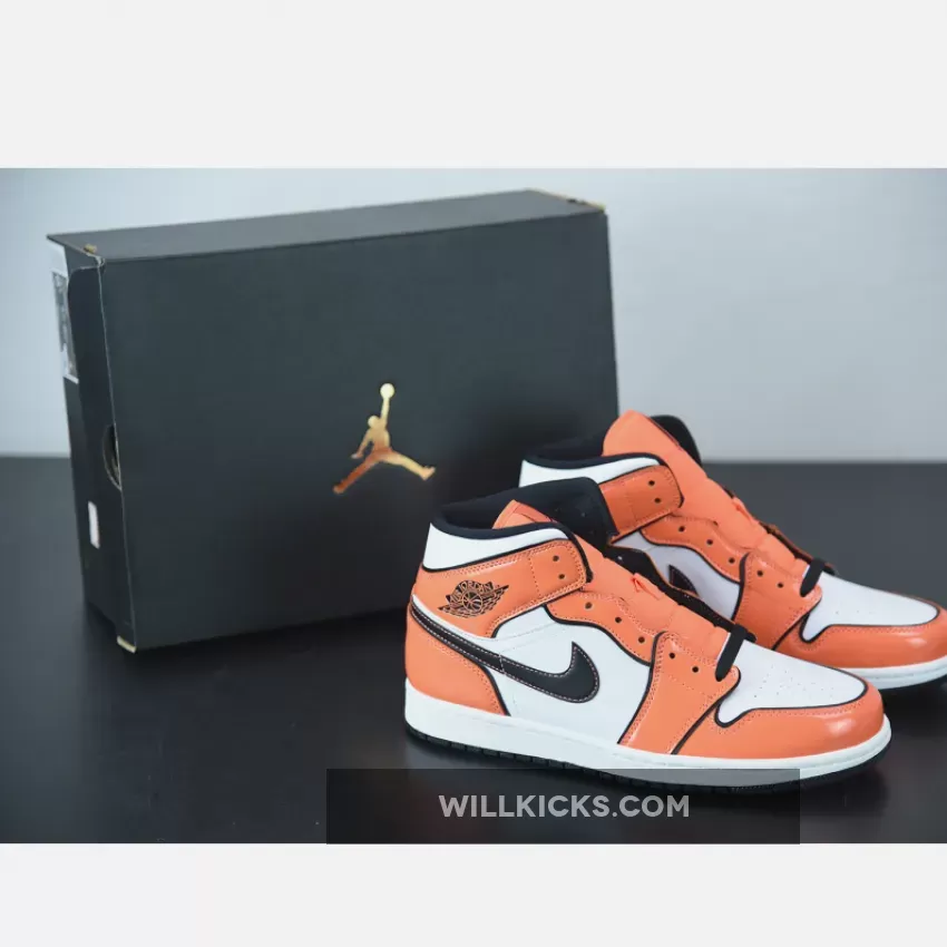 Air Jordan 1 Mid Turf Orange/Black-White DD6834-802