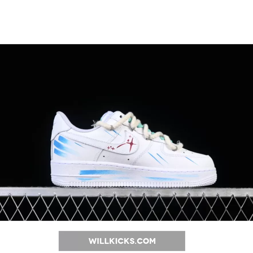 AIR FORCE 1 07 LOW ARIES WHITE/BLUE/GREY