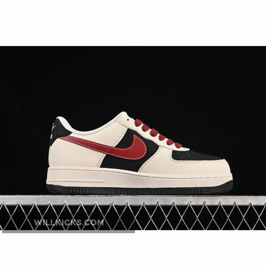 AIR FORCE 1 07 LOW BAPE BLACK/RED/BEIGE