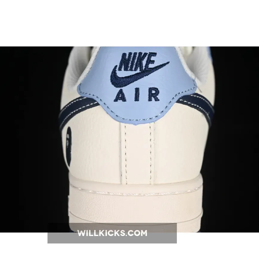 AIR FORCE 1 07 LOW BAPE WHITE/BLUE/BLACK AIR FORCE 1 07 LOW BAPE WHITE/BLUE/BLACK