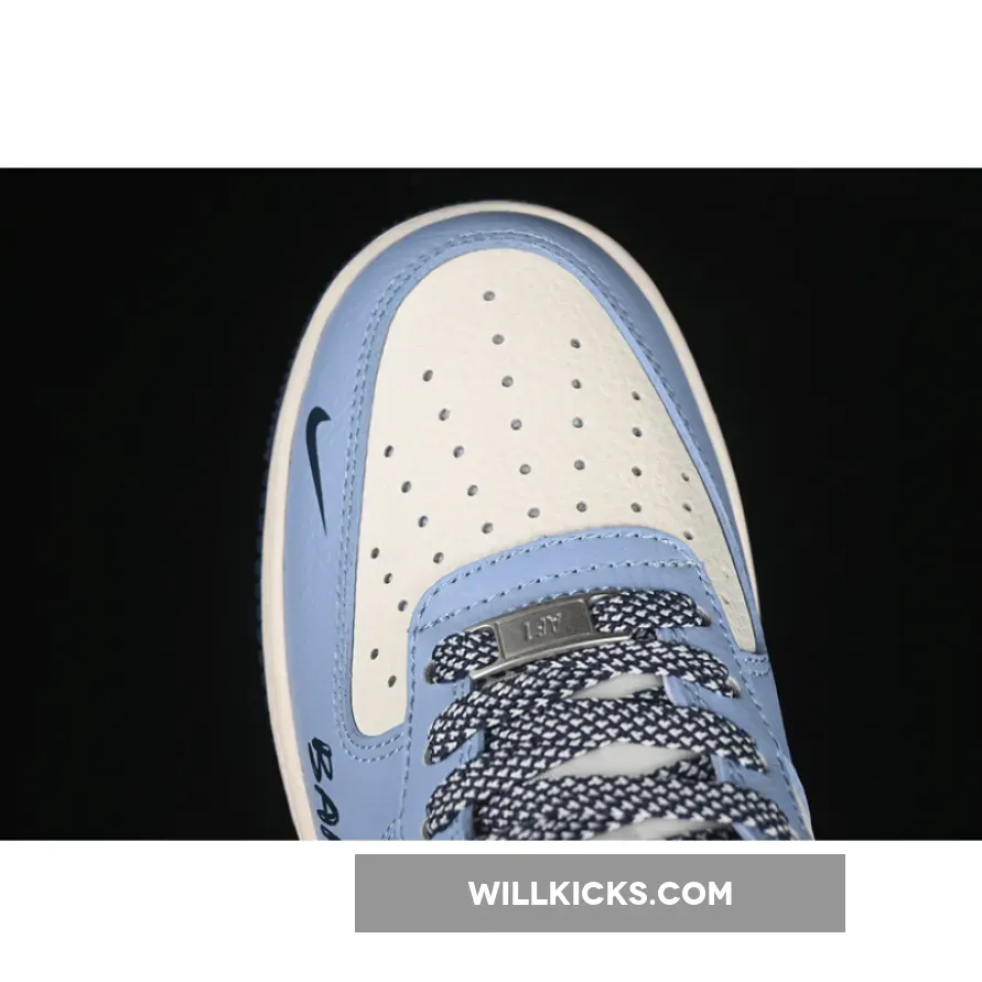 AIR FORCE 1 07 LOW BAPE WHITE/BLUE/BLACK AIR FORCE 1 07 LOW BAPE WHITE/BLUE/BLACK