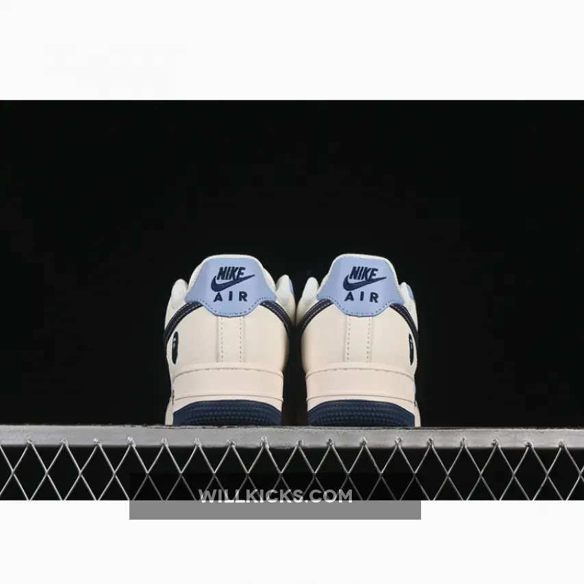 AIR FORCE 1 07 LOW BAPE WHITE/BLUE/BLACK AIR FORCE 1 07 LOW BAPE WHITE/BLUE/BLACK
