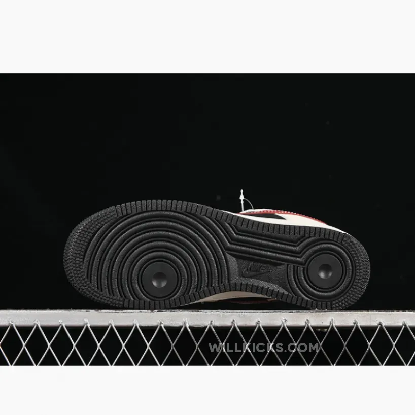 AIR FORCE 1 07 LOW BAPE BLACK/RED/BEIGE AIR FORCE 1 07 LOW BAPE BLACK/RED/BEIGE