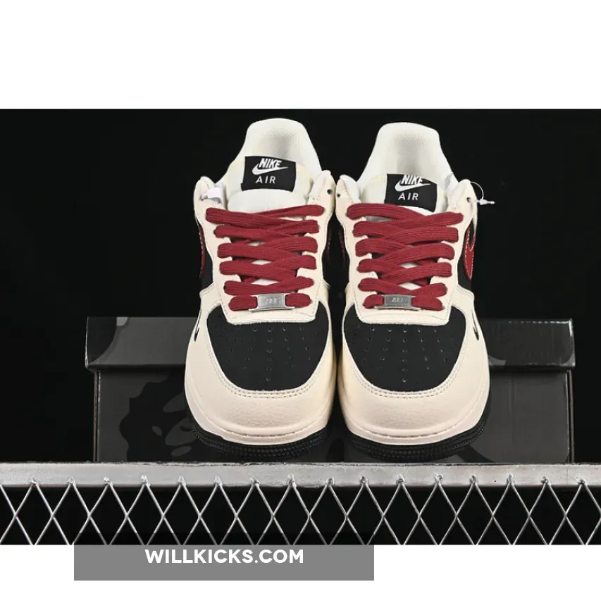 AIR FORCE 1 07 LOW BAPE BLACK/RED/BEIGE AIR FORCE 1 07 LOW BAPE BLACK/RED/BEIGE