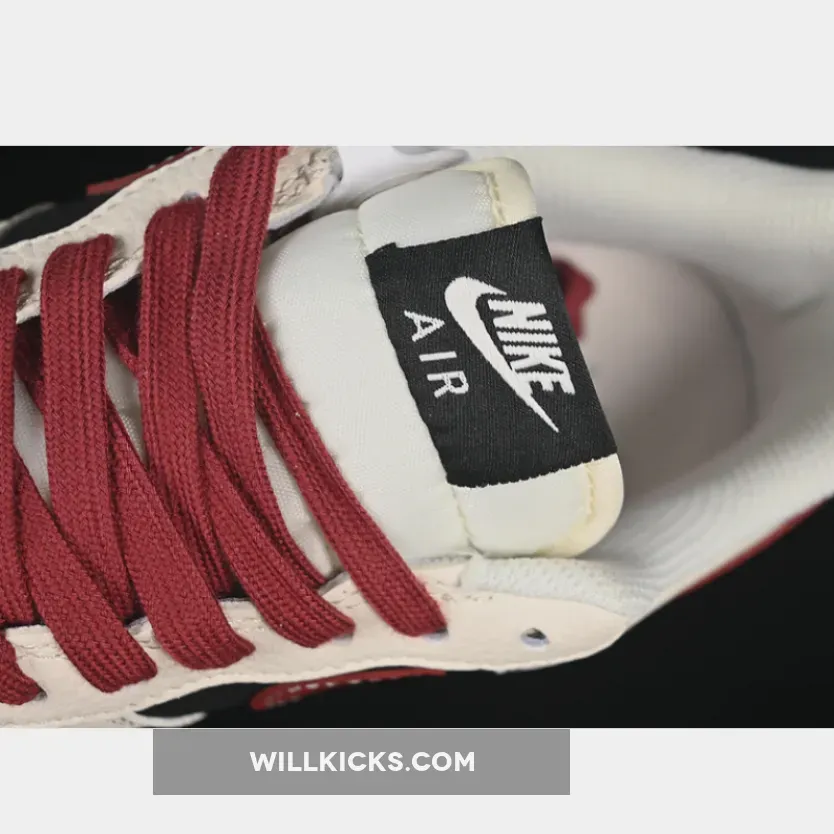 AIR FORCE 1 07 LOW BAPE BLACK/RED/BEIGE AIR FORCE 1 07 LOW BAPE BLACK/RED/BEIGE