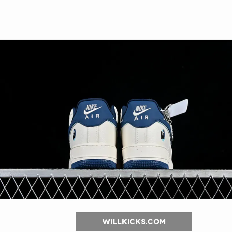 AIR FORCE 1 07 LOW BAPE WHITE/BLUE AIR FORCE 1 07 LOW BAPE WHITE/BLUE