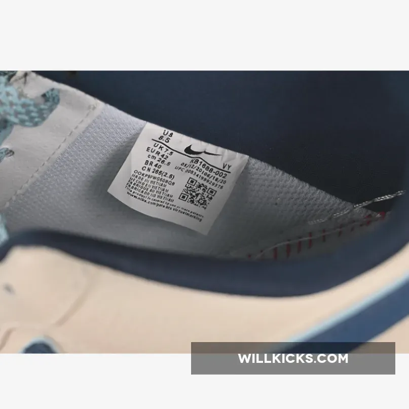 AIR FORCE 1 07 LOW BAPE WHITE/BLUE AIR FORCE 1 07 LOW BAPE WHITE/BLUE