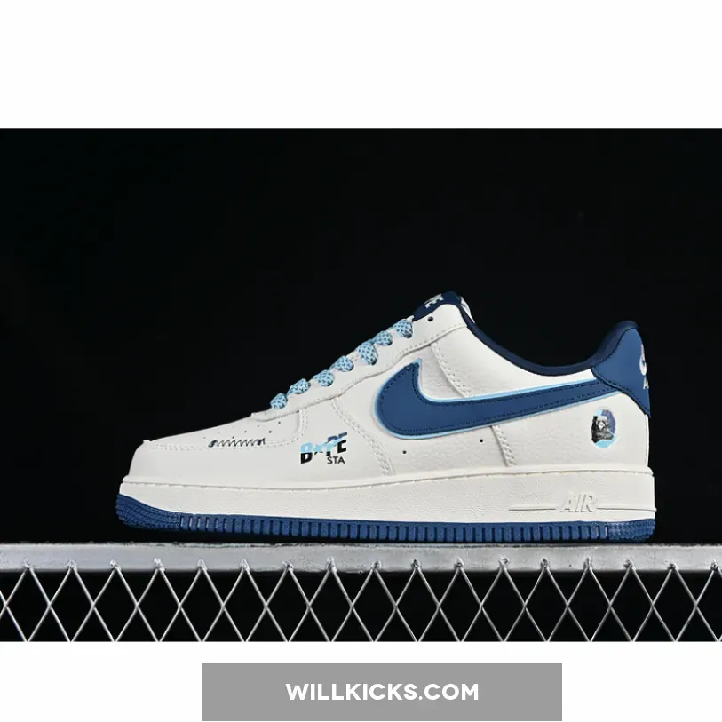 AIR FORCE 1 07 LOW BAPE WHITE/BLUE AIR FORCE 1 07 LOW BAPE WHITE/BLUE