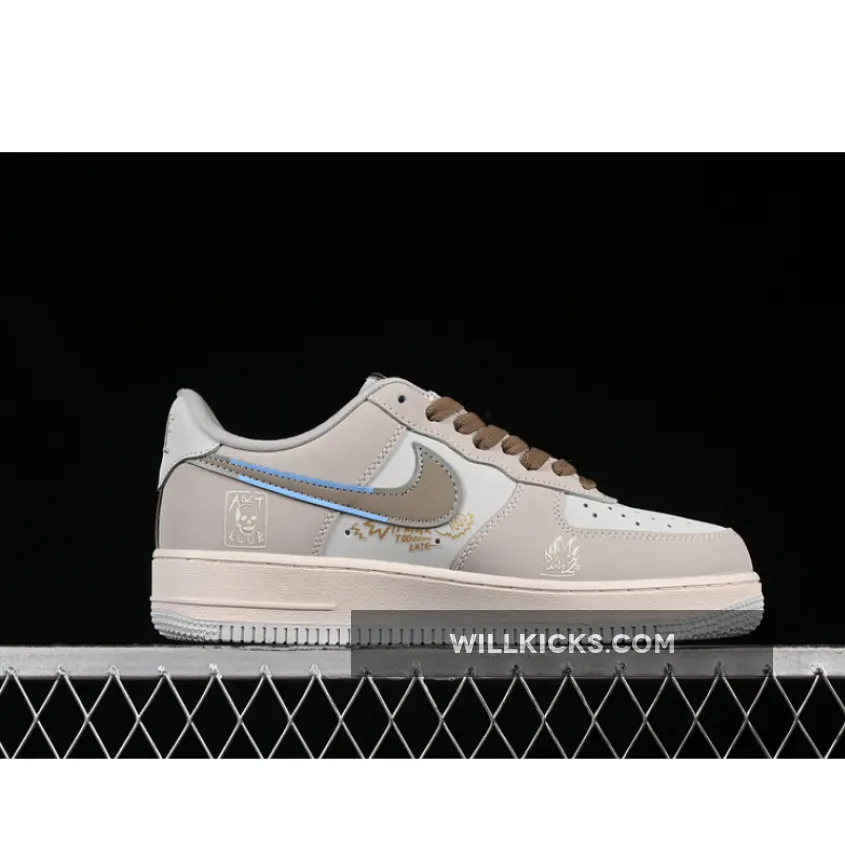 AIR FORCE 1 07 LOW BATMAN DC GREY/BROWN