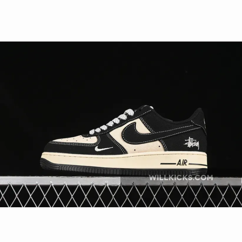 AIR FORCE 1 07 LOW BEIGE/BLACK/GREY