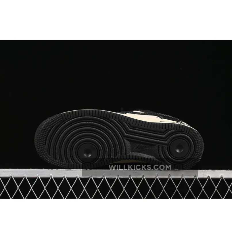 AIR FORCE 1 07 LOW BEIGE/BLACK/GREY AIR FORCE 1 07 LOW BEIGE/BLACK/GREY